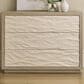 Furniture Worldwide Oasis 3-Drawer Dresser Only in Dockside and White, , large