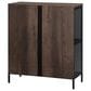 Valor Living Ace 2-Shelf Storage Bookcase in Ozark Ash, , large