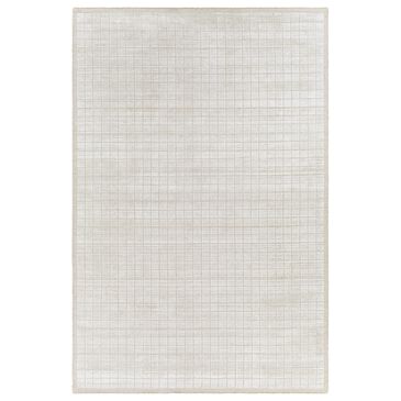 Surya Carpet, Inc. Carre 10" x 14" Light Beige and Cream Area Rug, , large