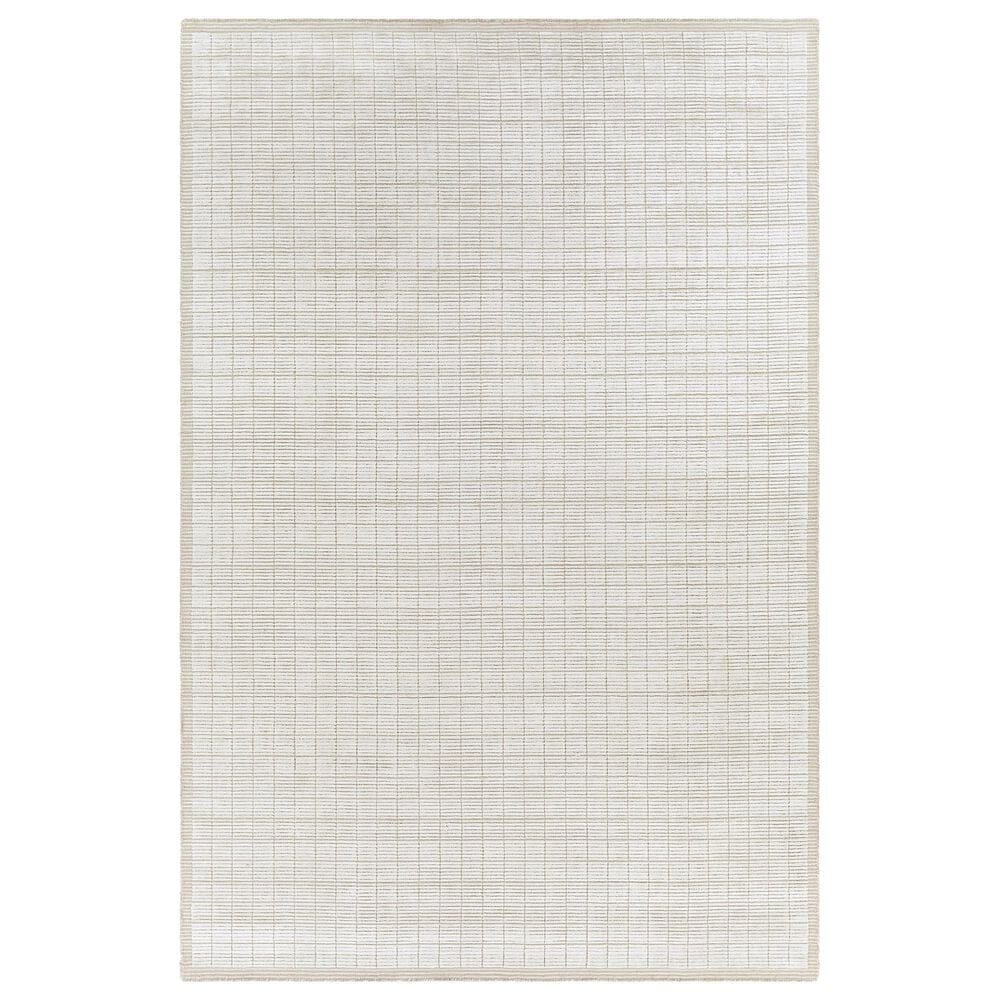 Surya Carre 10" x 14" Light Beige and Cream Area Rug, , large