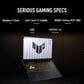 ASUS 16" TUF F16 Gaming Laptop | Intel Core i7-14650HX - 16GB RAM - NVIDIA GeForce RTX Graphics - 1TB SSD in Black, , large