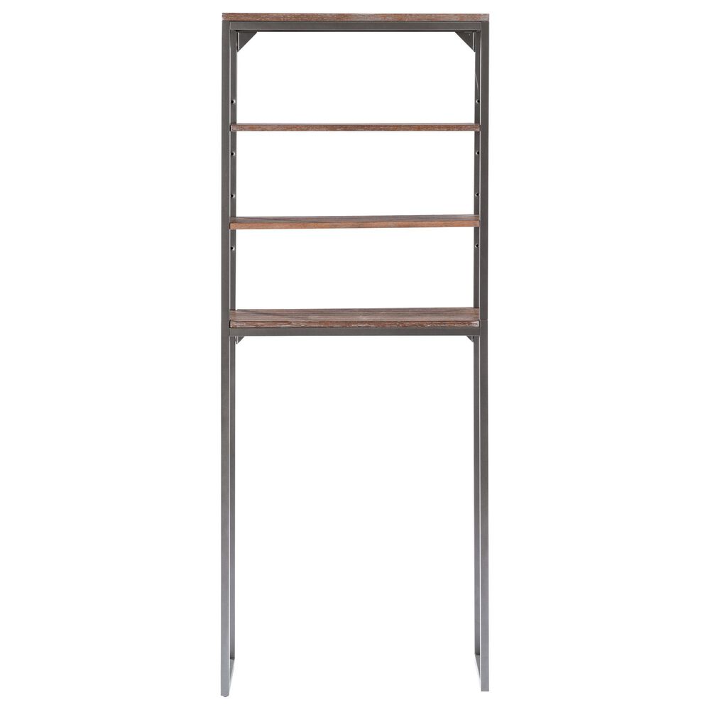 Homestyles Barnside Over The Commode Stand in Gray, , large
