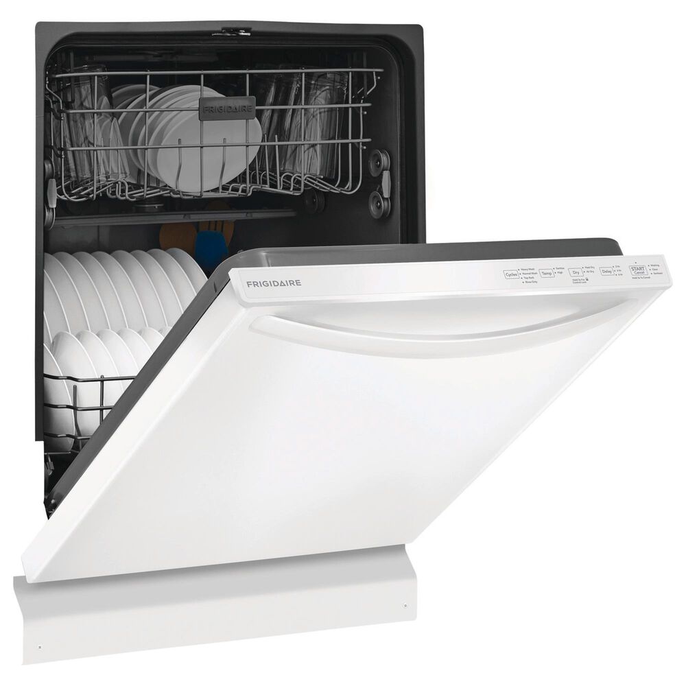 Frigidaire 24&quot; Built-In Dishwasher with DishSense and MaxDry in White, , large