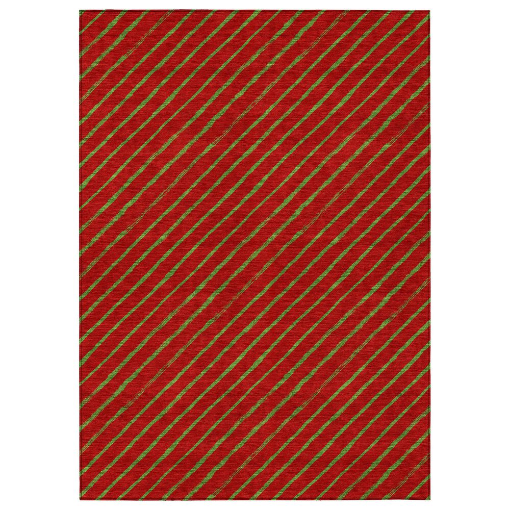 Dalyn Rug Company Wonderland WN27 3" x 5" Merlot Indoor/Outdoor Area Rug, , large