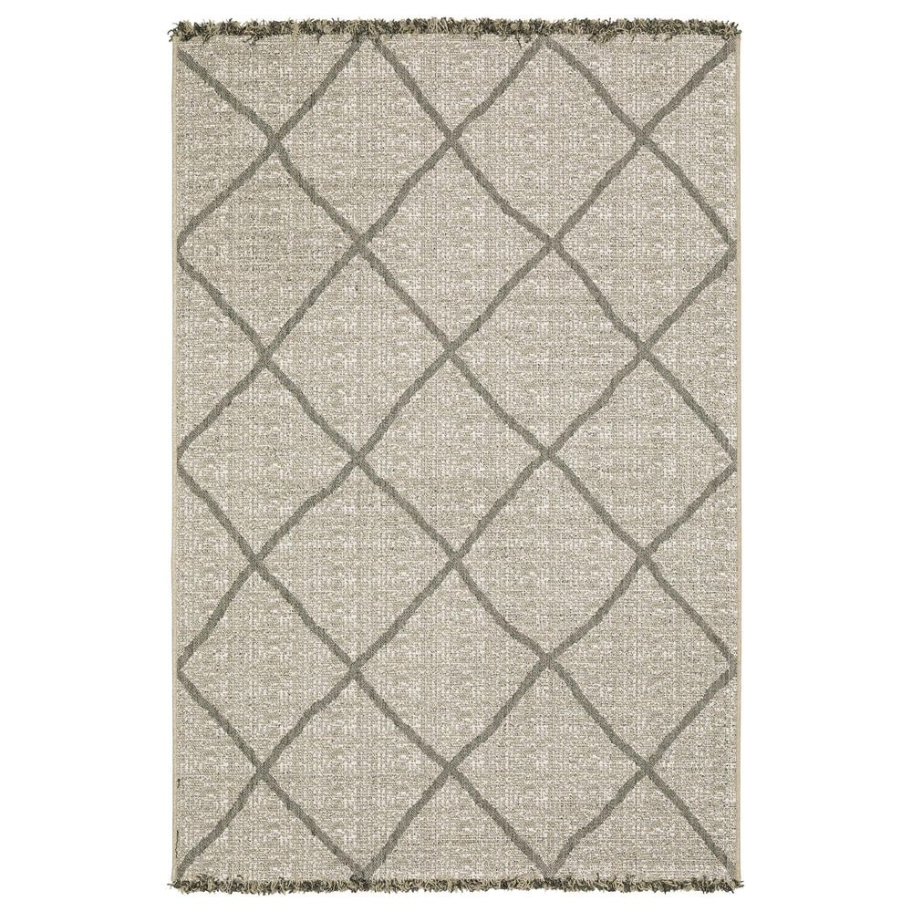 Oriental Weavers Gillian 4926A 5"3" x 7"3" Beige Area Rug, , large