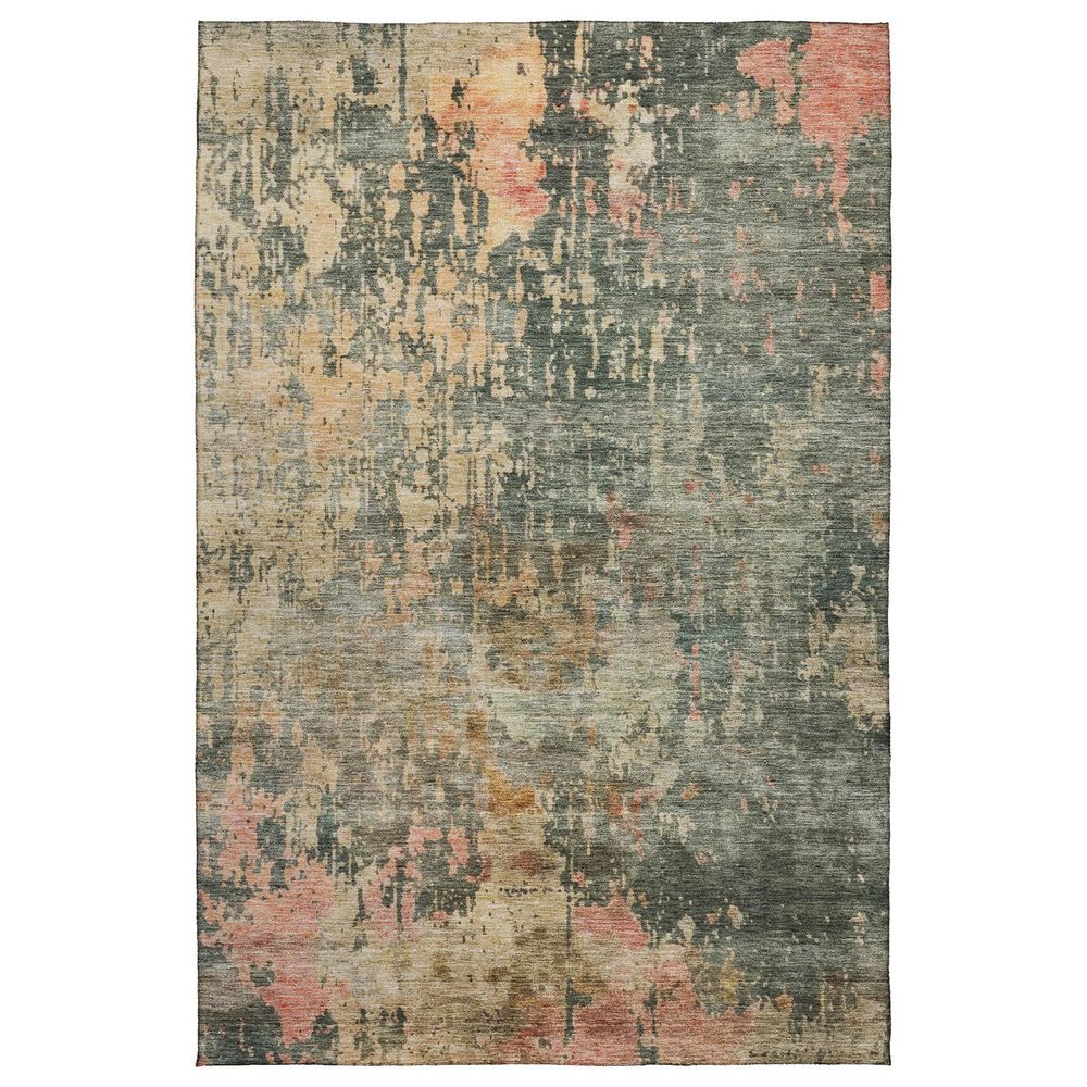 Dalyn Rug Company Nouveau NV22 10" x 14" Sage Indoor/Outdoor Area Rug, , large