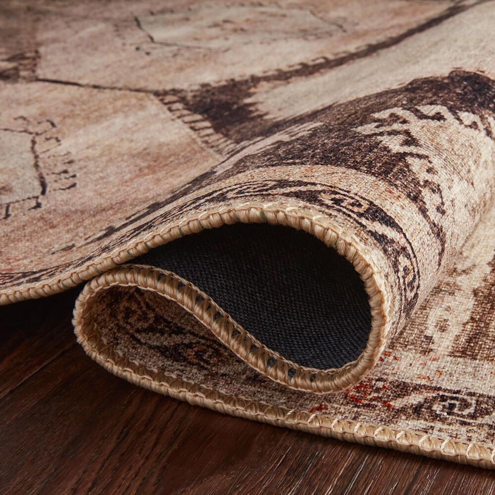 Loloi II Wynter 2&#39;6&quot; x 7&#39;6&quot; Graphite and Blush Runner, , large