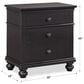Riva Ridge Oxford 2 Drawer Nightstand in Rubbed Black, , large