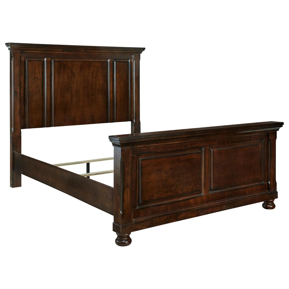 Millenium Porter Queen Panel Bed in Rustic Brown, , large