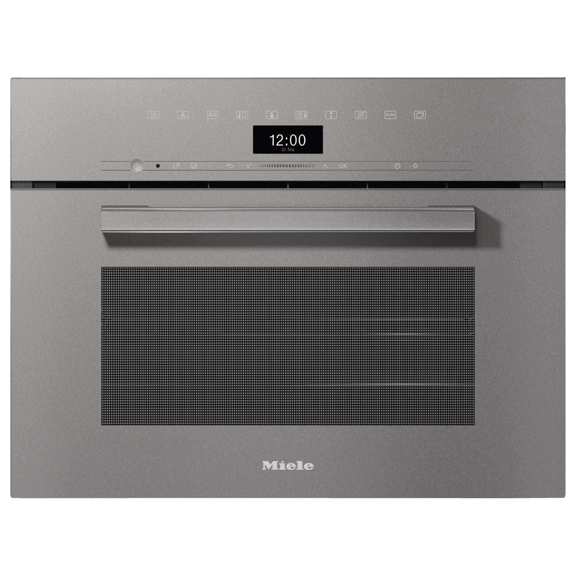 Miele 24 Smart Electric Single Wall Combi Steam Oven in Graphite Grey