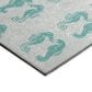 Dalyn Rug Company Seabreeze SZ15 6" x 9" Teal Area Rug, , large