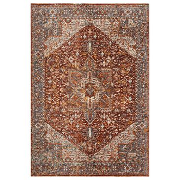 Loloi Lourdes LOU-02 2"3" x 3"10" Rust Area Rug, , large