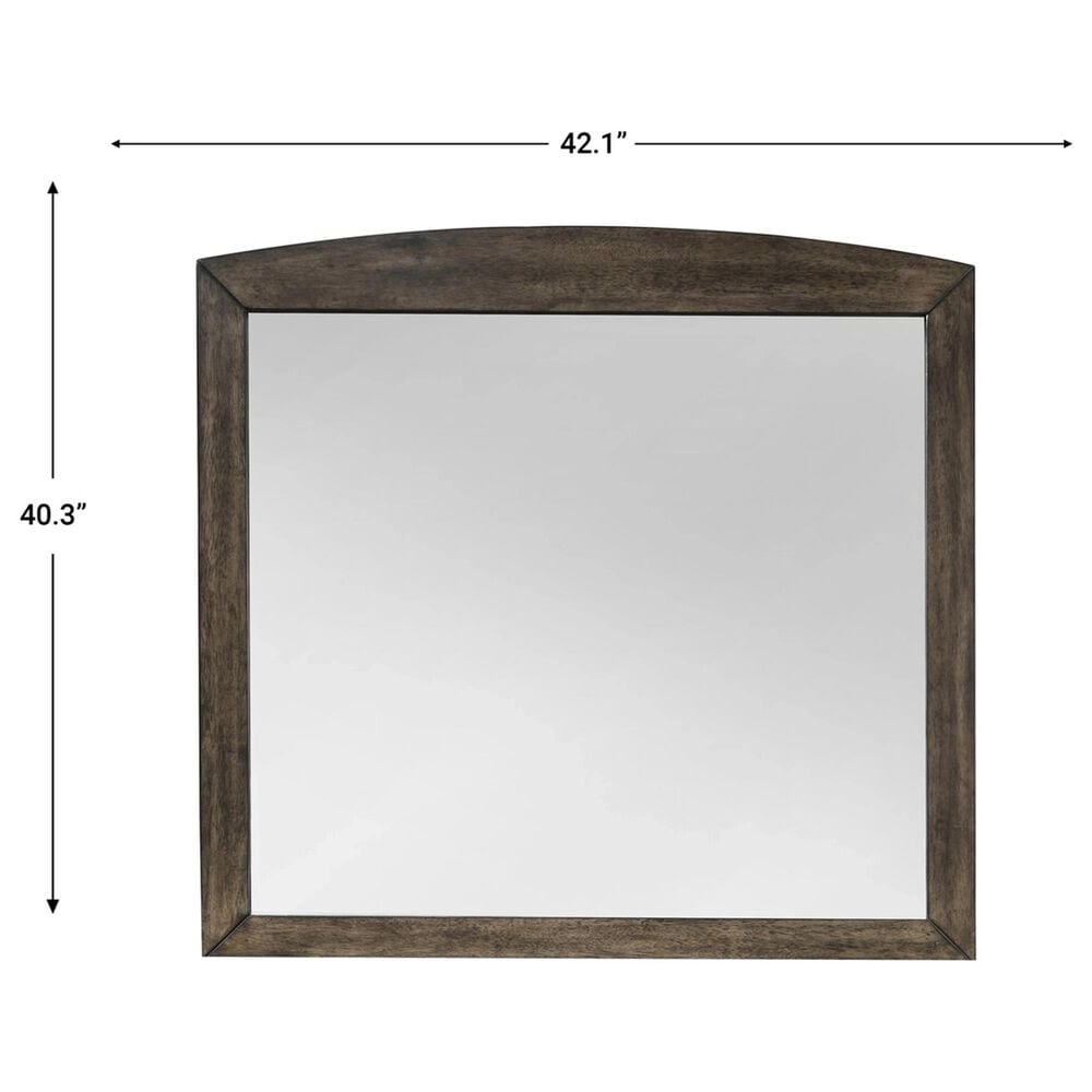 New Heritage Design Rex Dresser Mirror in Walnut, , large