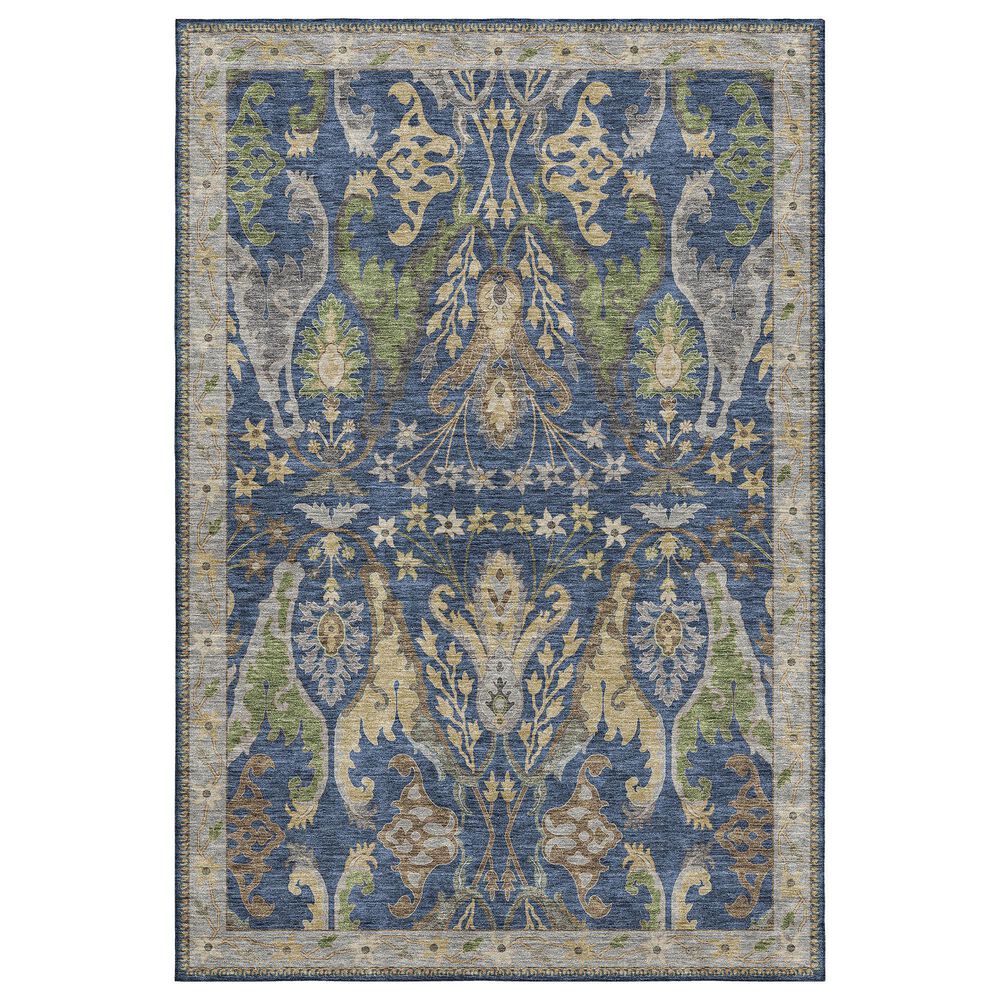 Dalyn Rug Company Hatay HY6 9" x 12" Navy Area Rug, , large