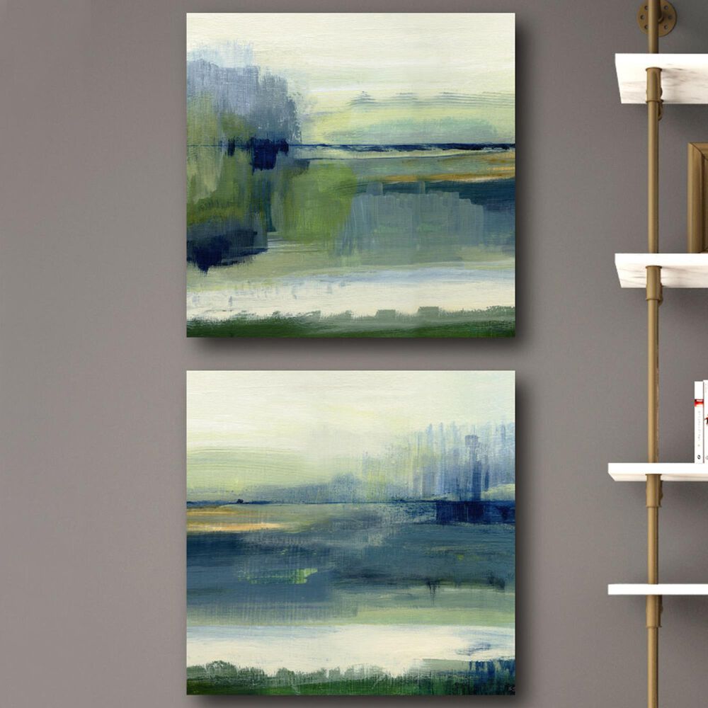 Courtside Market Glistening Meadow I & II 2-Piece Canvas Set, , large