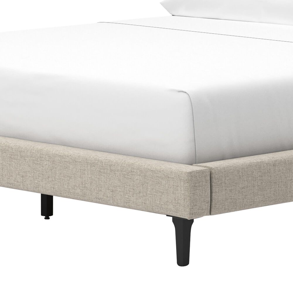 Ashley Cielden California King Upholstered Bed with Roll Slats in Tan, , large