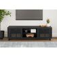 Ashley Danziar 72" TV Stand in Matte Black, , large
