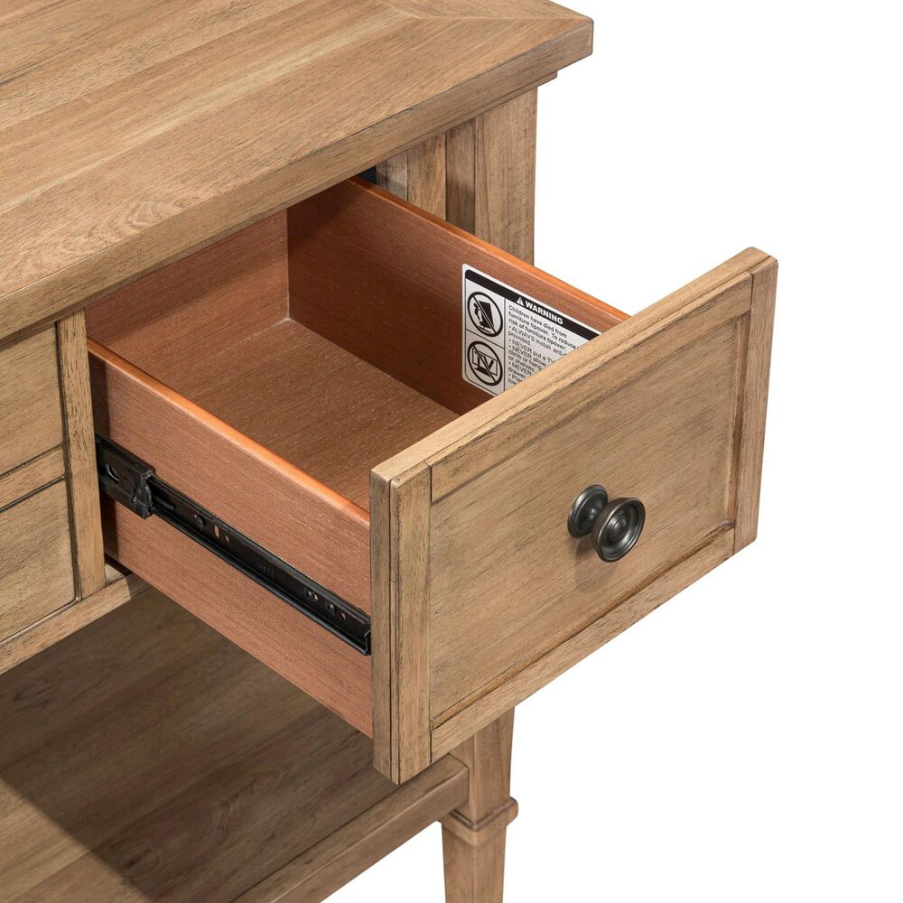 Belle Furnishings Haven Hills Sofa Table in Camel Beige, , large