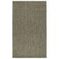 Nourison Horizon HOZ02 Green 3" x 5" Indoor/Outdoor Area Rug, , large