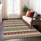 Dalyn Rug Company Wonderland WN26 5" x 7"6" Green Indoor/Outdoor Area Rug, , large