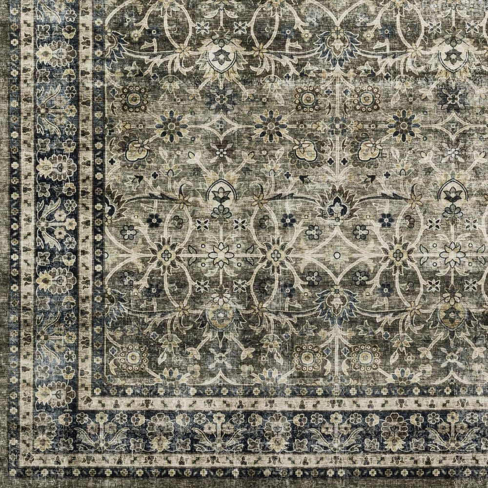 Oriental Weavers Sumter 2&#39; x 8&#39; Grey and Blue Runner, , large