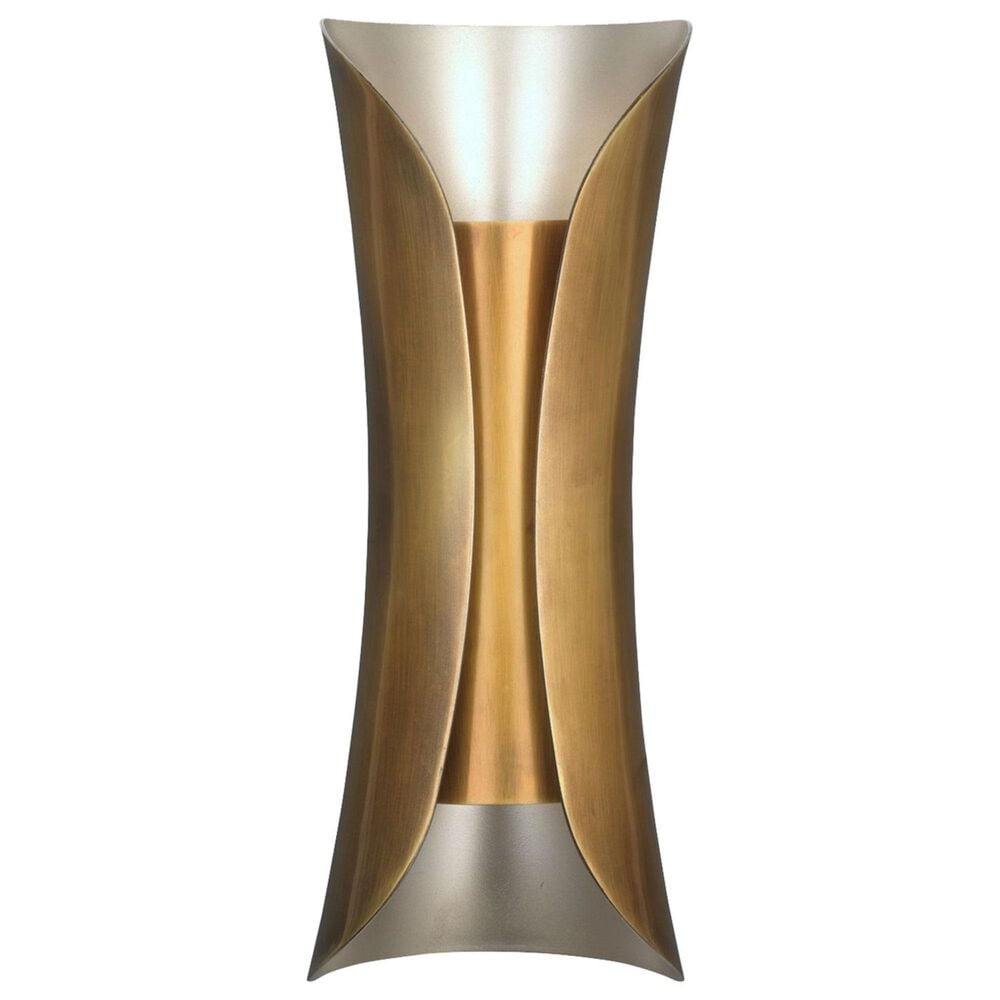 Jamie Young Direct Ship Corliss 1-Light Steel Sconce in Antique Brass, , large