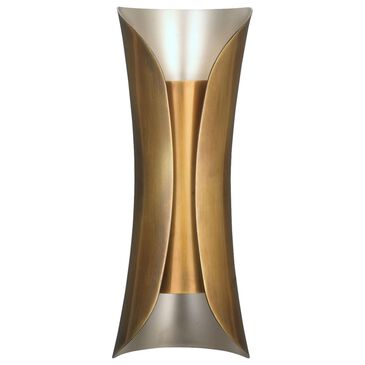 Jamie Young Direct Ship Corliss 1-Light Steel Sconce in Antique Brass, , large