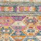 Safavieh Madison MAD118C 3" x 5" Blue and Fuchsia Area Rug, , large