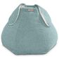 Jaxx HopSeat Bunny Oval Shaped Large Bean Bag Chair in Green, , large