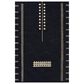 Momeni Simba 2" x 3" Navy Area Rug, , large