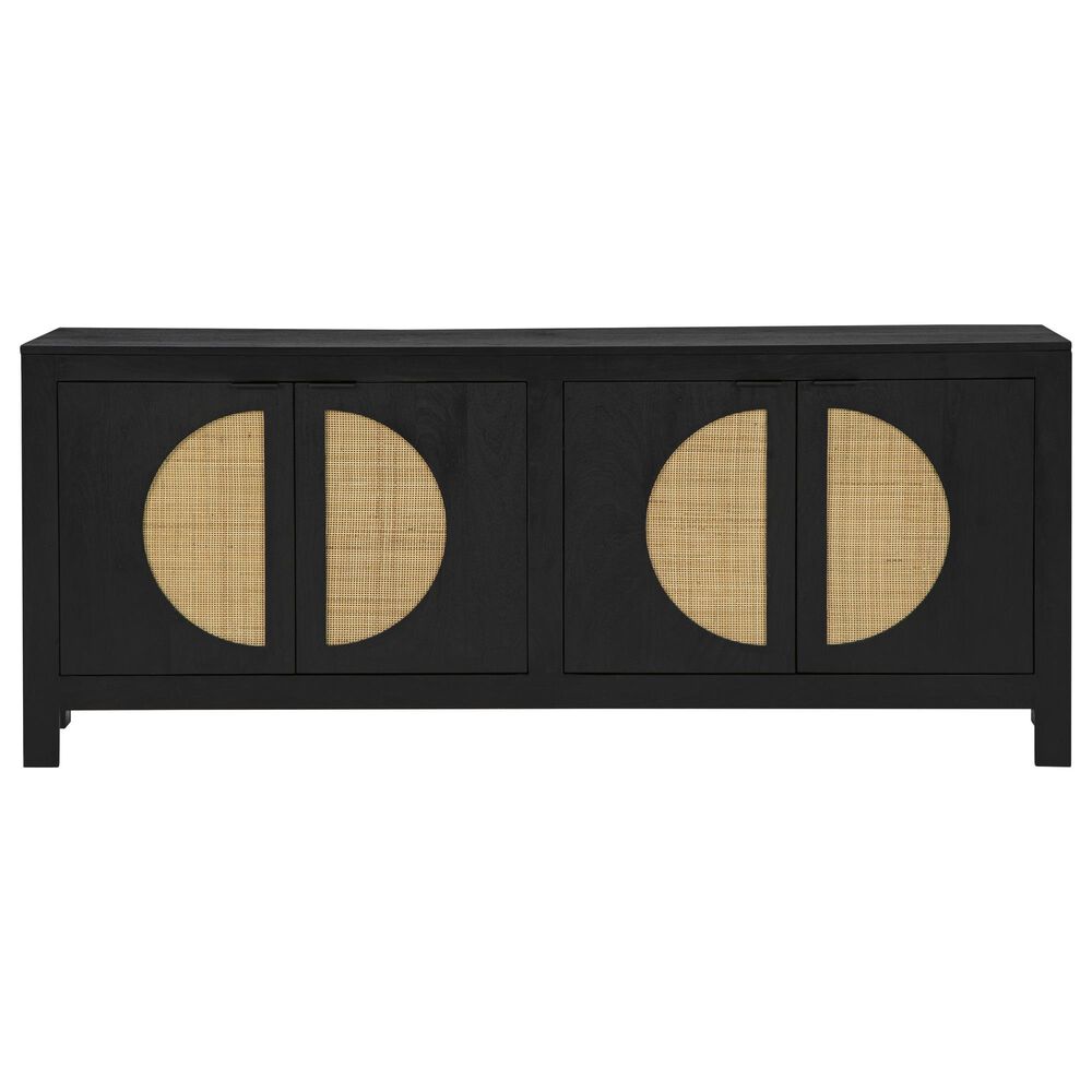Ashley Cliffiings Accent Cabinet in Black and Natural, , large
