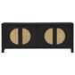Ashley Cliffiings Accent Cabinet in Black and Natural, , large