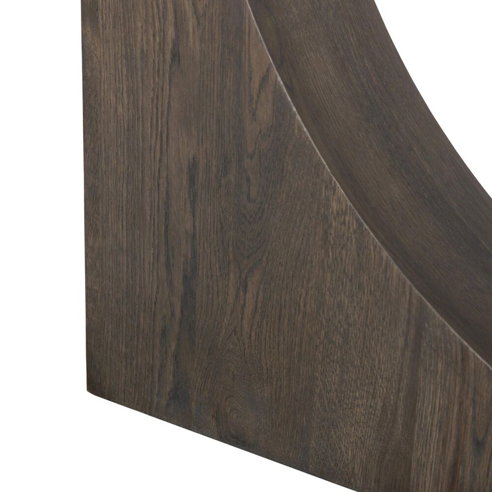 Four Hands Maly Console Table in Coffee Iron and Espresso Oak Veneer, , large