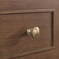 James Martin Vanities Lorelai 48" Single Vanity in Mid-Century Walnut with 3 cm Victorian Silver Quartz Top, , large