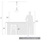 Golden Lighting Holmes 1-Light Mini Pendant in Modern Brushed Gold, , large