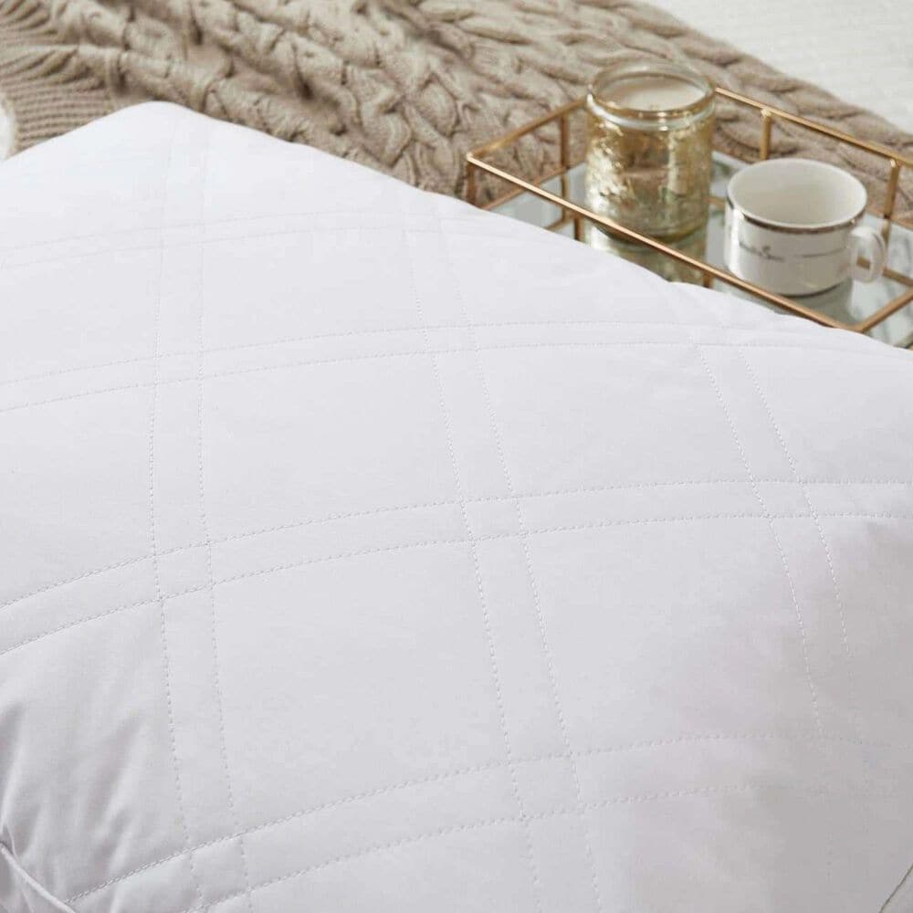 Blue Ridge Home Fashions Jumbo 2-Pack Down Pillows in White, , large
