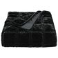 HiEnd Accents Stella 50" x 60" Throw in Black, , large
