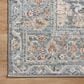 Loloi II Odette 11"2" x 15"7" Sky and Rust Area Rug, , large