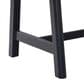 GatherCraft Cyrus Patio Rectangular Coffee Table in Black, , large