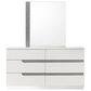 New Heritage Design Paradox Dresser Mirror in White Gloss, , large