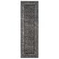 Safavieh Adirondack ADR110A-218 2"6" x 18" Black/Silver Runner, , large