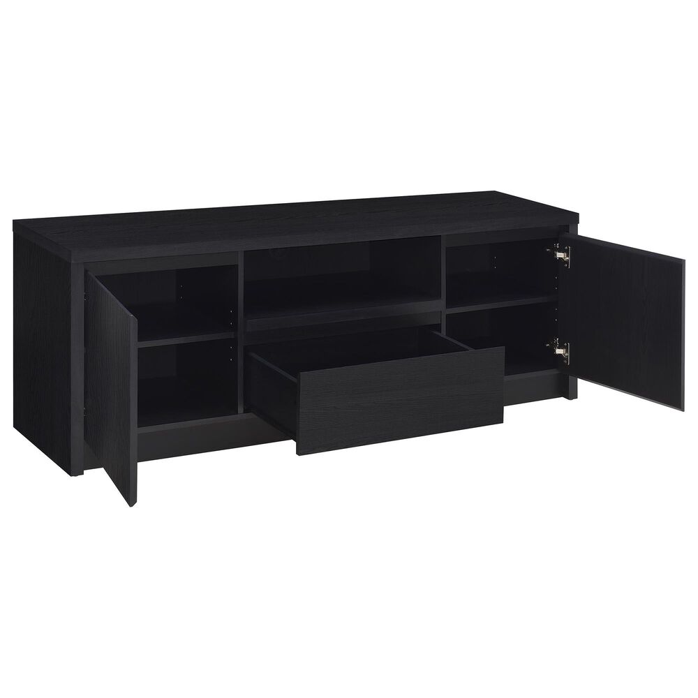 Coaster Winfield 60" TV Stand in Black, , large