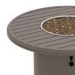 Tropitone Banchetto Round Fire Pit Table in Graphite, , large