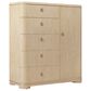 Chapel Hill Huntington 5-Drawer Master Chest with Cabinet in Beach Grass, , large