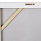 Maple and Jade 30" x 40" Contemporary Abstract Wall Art in Gray, White, Black and Silver, , large