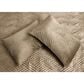 Duke Imports Virah Bella Micromink 3-Piece King Quilt Set in Diamond Mocha Weave, , large