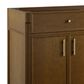 James Martin Bellshire 72" Double Bathroom Vanity Cabinet in Honey Oak, , large