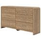 Ashley Gramburg 3 Piece Queen Platform Panel Bedroom Set in Warm Brown, , large