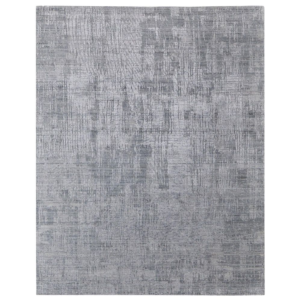 Feizy Eastfield 69A8F 3" x 5" Blue and Silver Area Rug, , large