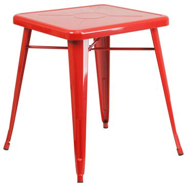 Flash Furniture 23.75" Table in Red, , large